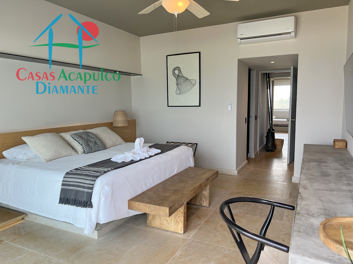 Playamar Diamante T1 401 - Recámara principal 4